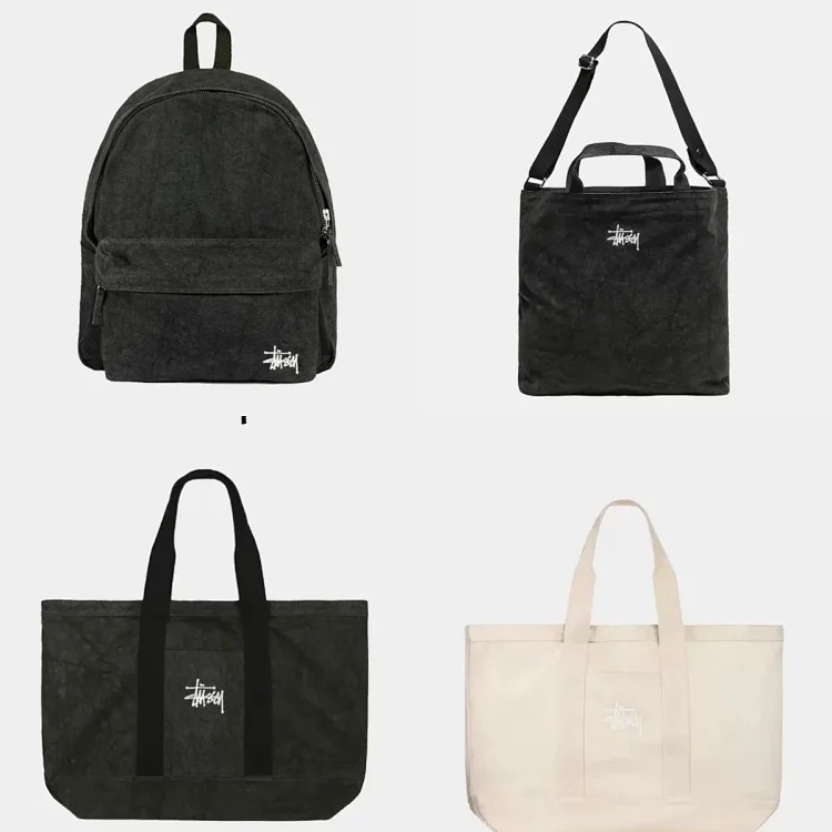 Camouflage needle-punched workwear series classic embroidered canvas backpack from OutfitReps