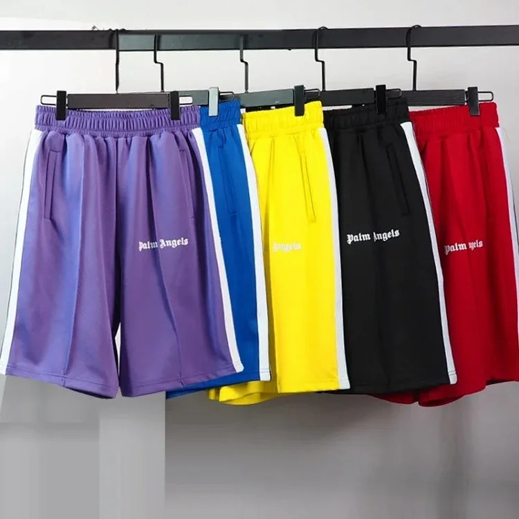 Trendy brand Angel classic black and white striped student casual shorts sports breathable from OutfitReps