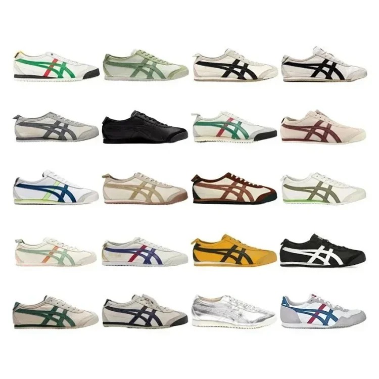 On1tsuka Tiger leather cover (of a book)Sneakers from OutfitReps